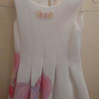 vestiti elegante cerimonia bimba 8-10 anni