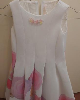 vestiti elegante cerimonia bimba 8-10 anni