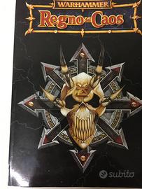 libro regole WARHAMMER il regno del caos NUOVO
