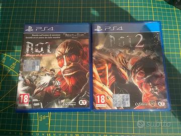 Attack on Titan 1 & 2 PS4 - Bundle A.O.T. Wings of