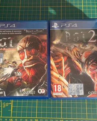 Attack on Titan 1 & 2 PS4 - Bundle A.O.T. Wings of