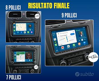 Volkswagen Golf 5 6 | 7 8 9 pollici Autoradio Andr