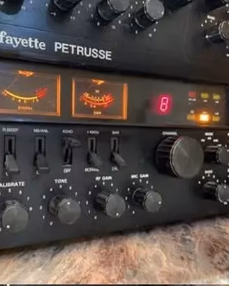 Lafayette PETRUSSE – Base CB vintage funzionante