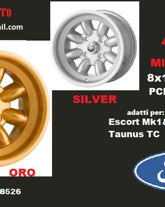 Minilite 8x 13 4x108 et-6 ford