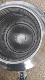 vasca in acciaio per olio