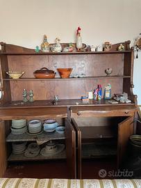 Mobile legno a parete