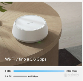 TP-LINK - Deco BE25 Sistema Mesh Wi-Fi 7 BE3600Mbp