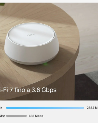 TP-LINK - Deco BE25 Sistema Mesh Wi-Fi 7 BE3600Mbp