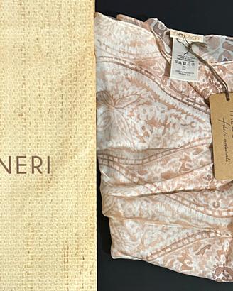 Foulard Falconeri in pura seta fantasia nude