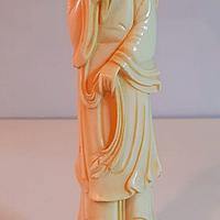 Antica statua giapponese superba fattura h cm 18