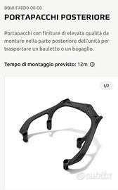 Portapacchi Piastra di supporto  bauletto yamaha