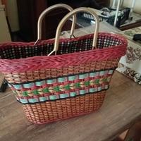 Borsa campagnola cm46x17x27h (+ manici)  prat