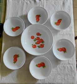 Set Servizio Spaghetteria / Insalatiera Vintage 