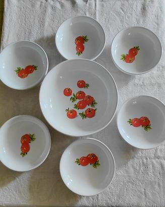 Set Servizio Spaghetteria / Insalatiera Vintage 