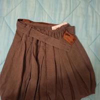 gonna con cinturino con interno lucido 