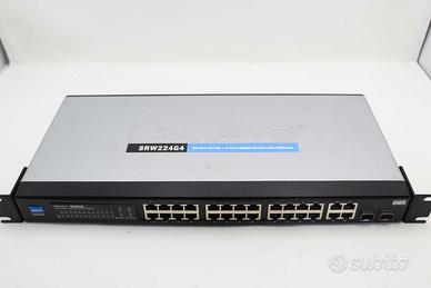 Cisco SRW224G4 - 24 port switch 10/100 + 2 SFP