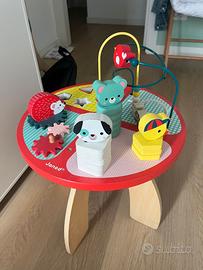 Tavolino giochi Baby Forest Janod - gioco in legno