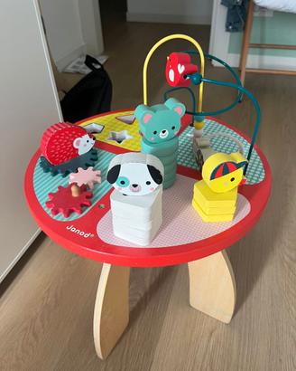Tavolino giochi Baby Forest Janod - gioco in legno