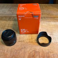 Sony 35mm 1.8 attacco e-mount