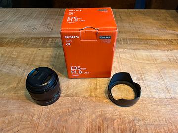 Sony 35mm 1.8 attacco e-mount