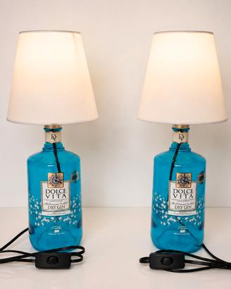 Set 2 Lampade Gin Dolce Vita Design Artigianale