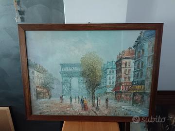 Quadro Vintage Parigi - Paul Renard