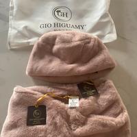 Set capello e sciarpa in ecopelliccia Gio Higuami