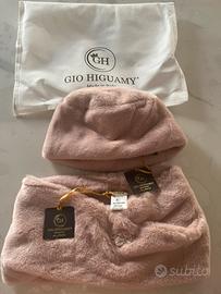 Set capello e sciarpa in ecopelliccia Gio Higuami