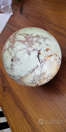 Sfera minerale crisoprasio