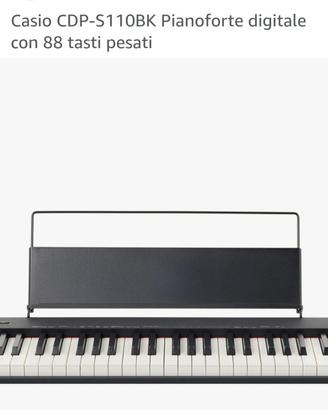 tastiera casio CDP S110 BL