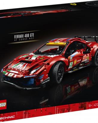 Lego 42125 Ferrari 488 GTE nuova