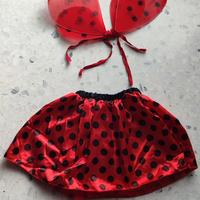 Vestito carnevale da coccinella 2-3 anni