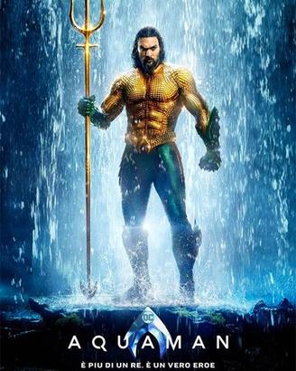 Locandine originali cinema AQUAMAN 1e2 