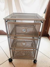 Cassettiera con ruote