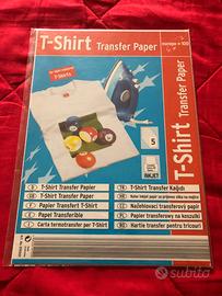 Carta trasferisce immagini su T-Shirt