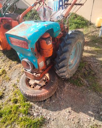 motocoltivatore pasquali 14 CV diesel senza fresa 