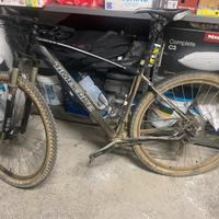 Biciletta mountain bike mtb Timebike e garmin 520