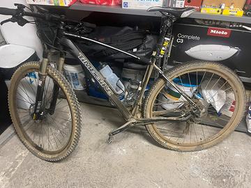 Biciletta mountain bike mtb Timebike e garmin 520