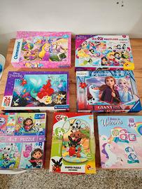 7 puzzle bambina 3-5 anni