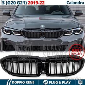 GRIGLIA Doppio Rene per BMW Serie 3 G20 G21 Nera