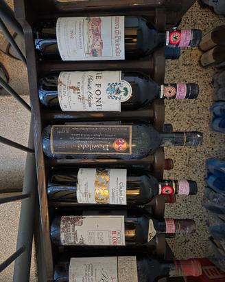 Bottiglie di vino d'epoca  da collezione  