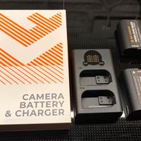 Batterie e Caricatore K&F CONCEPT DMW-BLK22