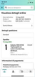 BaByliss MEN E974E Tagliacapelli