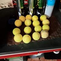 palline da tennis usate 