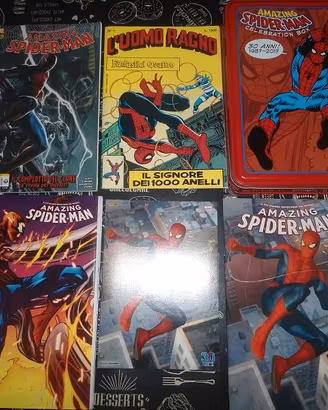 FUMETTI SPIDER-MAN CELEBRATION BOX ( rosso)