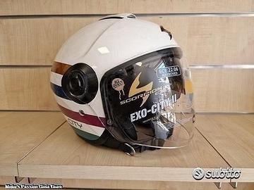 SCORPION Casco Jet EXO City II - Bee -- White -