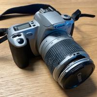 CANON EOS 300 ANALOGICA +ZOOM 100-300+BORSA+FLASH