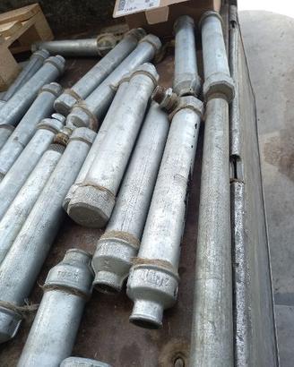 tubi 2 pollici zincati