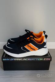 Sneakers D.Franklin color navy/orange