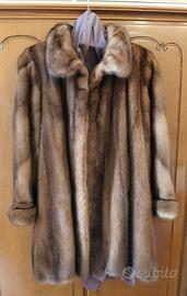 pelliccia vintage marrone taglia 50/52 o X/XL